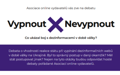 Vypnout x Nevypnout: Co ukázal boj s dezinformacemi v době války?