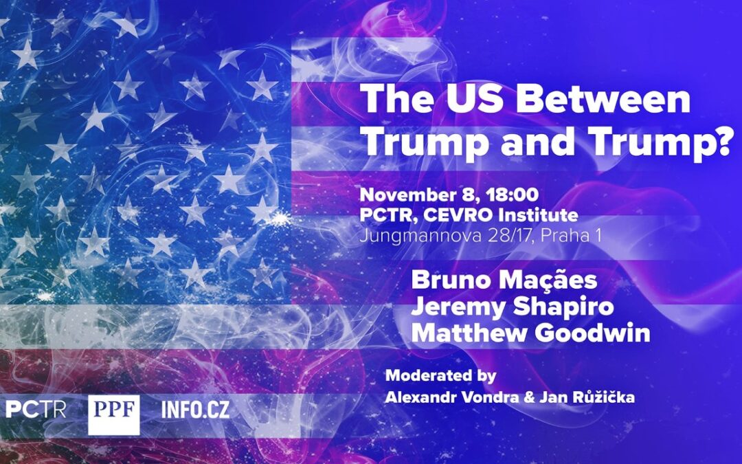 Debata PCTR k midterms: AMERIKA MEZI TRUMPEM A TRUMPEM?