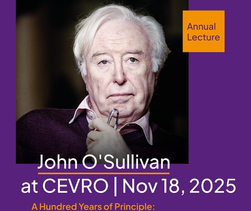 John O’Sullivan: Odkaz Margaret Thatcher